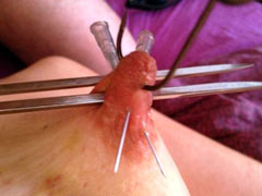 Cutting of nipples